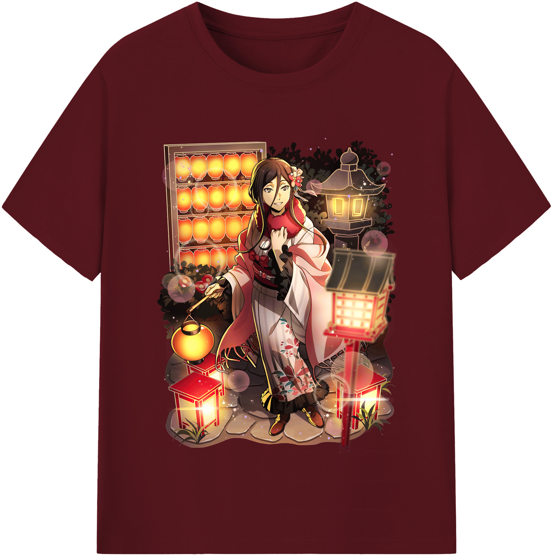 （画像用） 文豪ストレイドッグス Bungo Stray Dogs 綿100％半袖Tシャツ（フロントプリント）